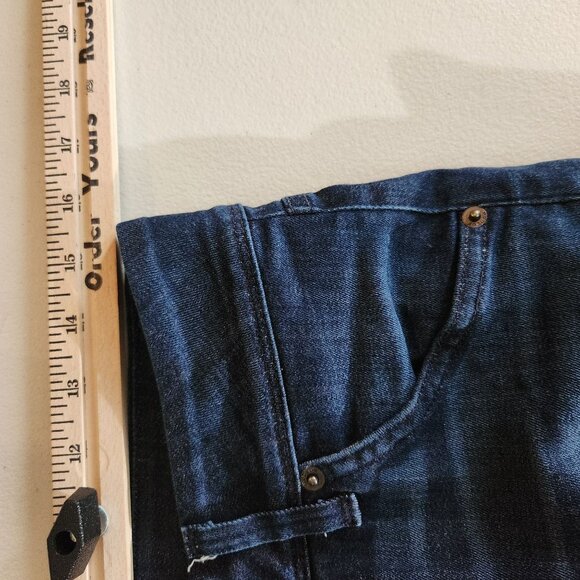 Hudson Beth Baby Boot Jeans Dark Wash Bootcut Size 28 actual 31 - Picture 6 of 14